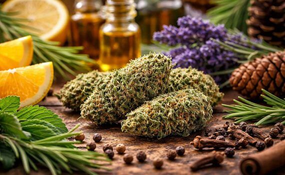 Charakterystyczny zapach marihuany